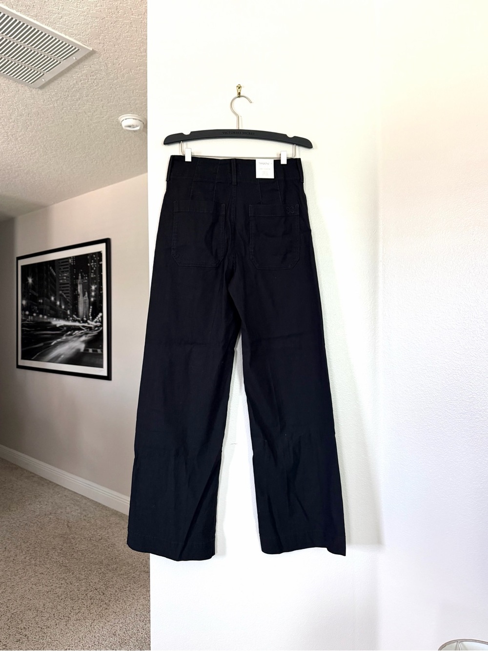Maeve Black High-Rise Petite Trousers with Contrast Stitch - Picture 7 of 10